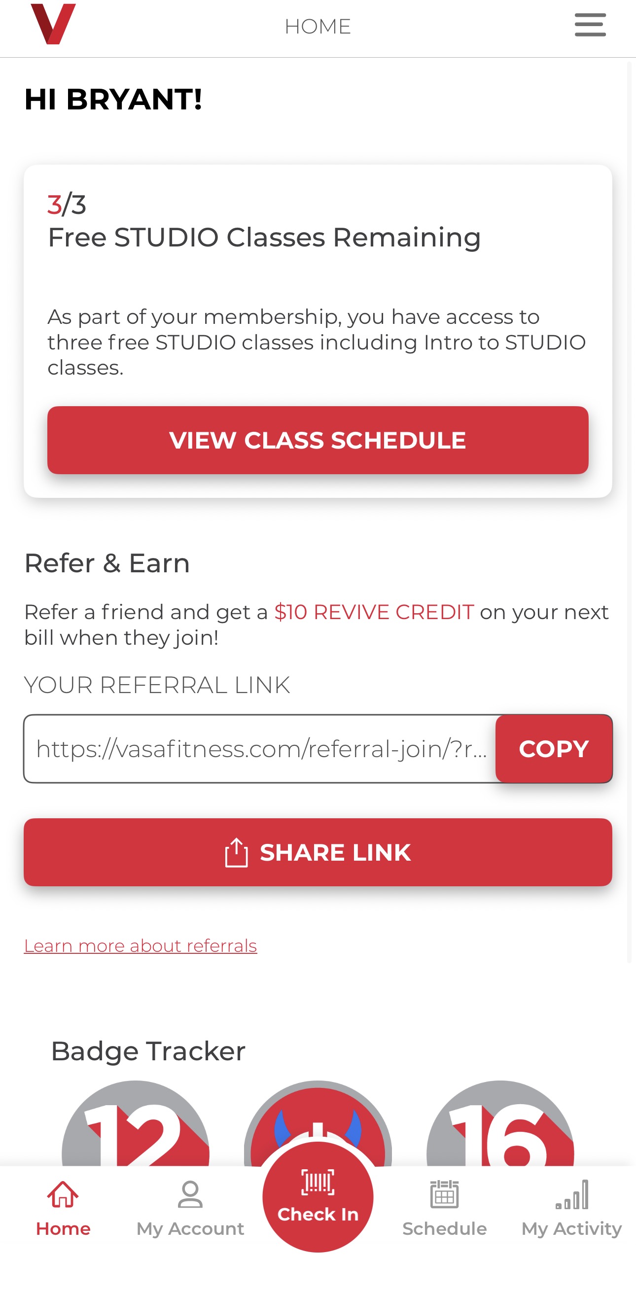 Vasa app screenshot